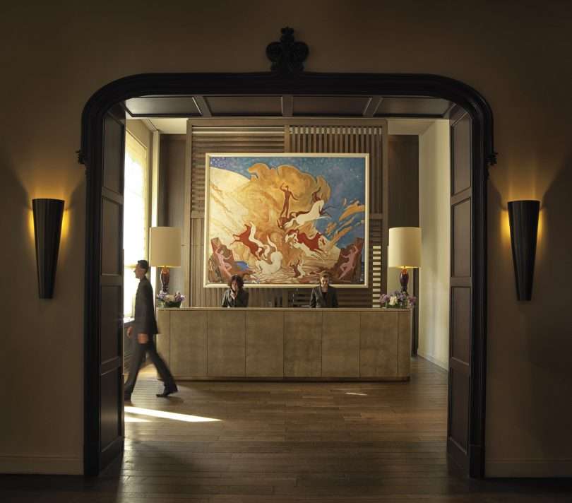 Arte en Villa Kennedy en Frankfurt